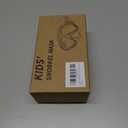 Kids Swim Goggles Snorkel Diving Mask with Luminous for Boys Girls Ages 5-15, Two-Color Anti-Fog Swimming Goggles with Nose Cover