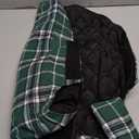 MIGOHI Dog Coat, Warm & Waterproof Winter Jacket for Small Medium Large Dogs, Reversible Dog Jacket, Green XL