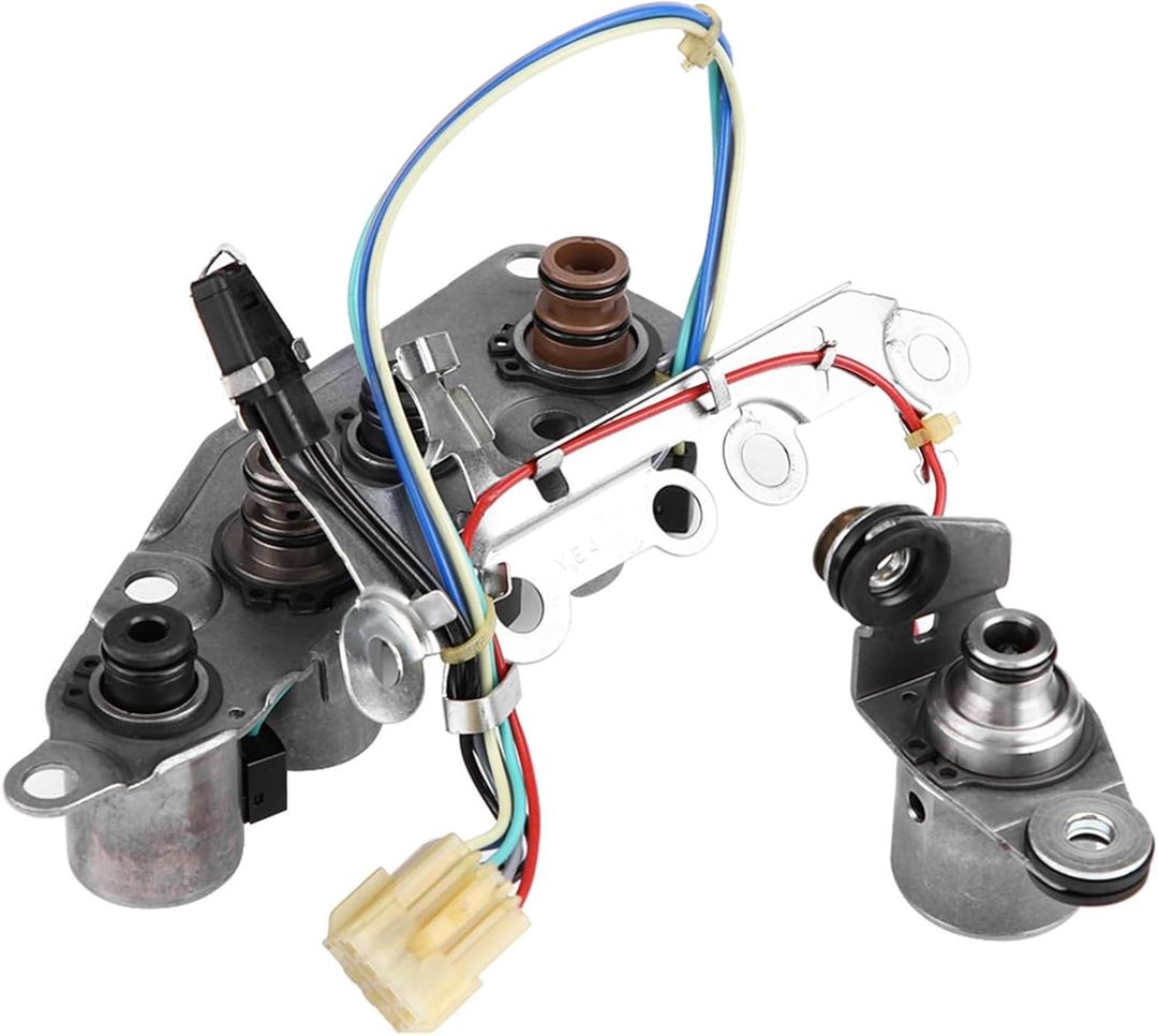 Transmission Shift Control Solenoid RE4F04B 31940-85X0B 31940-85X01 Fit for 2000-2006 Altima Maxima Sentra (Refurbished Parts)