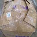 Hobestluk Bean Bag Chairs Beanbag Chair with Filler Adult Bean Bags with Fluffy Ripple Cover, Giant Bean Bag Chairs for Adults (White, 5FT - 50" x 50" x 24")