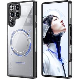 for Nubia RedMagic 11 Pro/11 Pro+ Case,high qualit,PC MaterialScratch Resistant,Anti-Skid-Black