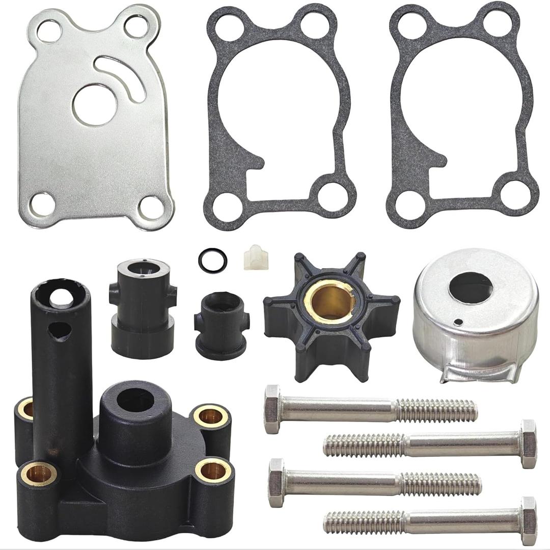 396644 Water Pump Impeller Kit for Johnson Evinrude 4 4.5 5 6 8 HP Outboard Engines With Housing 389844 18-4529