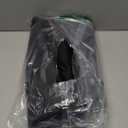 H.VERSAILTEX 100% Blackout Curtains for Bedroom Black Out Curtains 96 inch Thermal Insulated Long Blackout Curtains for Living Room, Energy Saving Curtains for Patio Door Grommet (1 Panel, Jet Black)