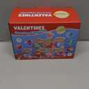 Natonhi Valentines Cards for Kids,24 Pcs Heart Pop  Toys and Valentines Day Cards,Valentines Cards for Kids Classroom,School Party Favors Toddlers,Valentines Day Gifts for Girls Boys