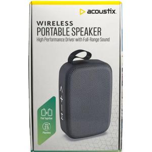Acoustix WIRELESS Portable MINI SPEAKER - BLACK