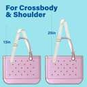 DGDONGYU Upgraded Multi-Purpose Strap Set for Bogg Bag – Adjustable Crossbody Bogg Bag Strap ，Bogg Bag Accessories ，Attachments for various sizes of Bogg Bags (blue)