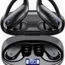 KTGEE Ear Buds Wireless Earbuds Bluetooth 5.3 Sport Headphone with 80Hrs Playtime,Running Wireless Earphones IPX7 Waterproof Earbuds,Lightweight 7.8g,Noise Cancelling Mic Bluetooth Headphones-Black