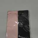 Silk Head Carseat Cover for Baby: Sprouterie Satin Car Seat Head Cover for Babies Headrest Protector for Girls Infant Sleeping Hair Protection 2pcs Pink and Black