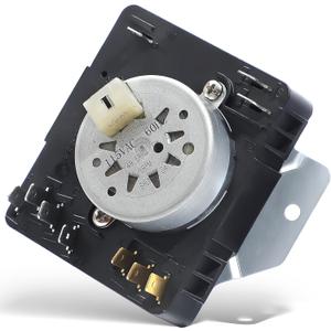 MEDC465HW0 MGDC465HW0 WGD4850BW2 WED5000DW2 WGD5000DW3 W10185992 Dryer Timer Compatible Whirlpool Crosley Kenmore Maytag Dryer Timer 115VAC 60Hz, Replacement WPW10185992 418-095-20-B5 AP6016542