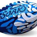 SOAK 9-Inch Water Football Waterproof Foam Ball for Pool, Beach & Lake Games, Kids Ages and Adults, Outdoor Family Toy