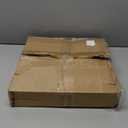 Gray Drum Lampshades Set of 2, Natural Linen 13" Top x 13" Bottom x 7.9" High, Easy Assembly Fabric Lampshades for Table Lamps Floor Lamps, Lamp Shade Harp Holder Included