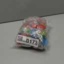 30pcs Colorful Beadable Badge Reels Making Kits - Beaded Blank Bars Bulk - Retractable Badge Reel with Belt Clip for ID Name DIY Gift Beadable Items for Nurses, Teachers, Students, Office, Workers