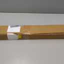 Tension Curtain Rod 51-126 Inch, Long Curtain Rod No Drilling for Window or Bathroom, Outdoor Curtain Rods for Patio Tension Rods, Easy to Install, Never Rust, Rod Diameter 1.26 Inches - Black