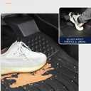 All Weather Floor Mats & Cargo Liner for Jeep Compass 2017-2025 (2017 New Body Only),Custom Fit Full Set Heavy Duty Trunk Mats for Jeep Compass Accessories 2017 2018 2019 2020 2021 2022 2023 2024 2025