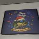 EXUN Premium Fishing Advent Calendar 2025  24 Days of Curated Lures for Men, Teens & Dads  Christmas Countdown Gift Box for Bass & Trout Fishing Enthusiasts