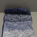 OLANLY Bathroom Rug Mat 36x24, Extra Soft and Absorbent Microfiber Bath Rugs, Non-Slip Plush Shaggy Bath Carpet, Machine Wash Dry, Bath Mats for Bathroom Floor, Tub and Shower, Navy