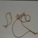 4-IN-1 Phone Lanyard + Wrist Strap Kit with 2 Pack Tabs, Universal Adjustable Phone Strap Crossbody, Anti-Theft Neck Lanyard for iPhone 17 Pro Max and Most Smartphones, Beige