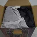 Joliyoou 6FT Halloween Inflatable Decoration, Lighted Blow Up Skeleton with A Guitar, Plug-In Holiday Indoor Outdoor Standing Decor for Spooky Party Day of the Dead (Skeleton Leaning Against A Guitar)