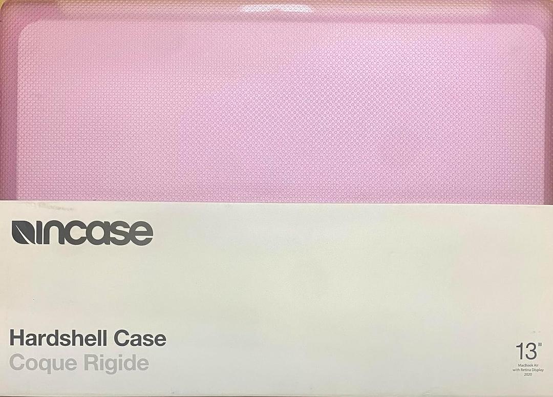 Incase Dots Hardshell with Makrolon - MacBook Air 13 inch Case - 2020, M1 - MacBook Case, Laptop Cover, Protective Hard Shell, Scratch Resistant, Lightweight - Ice Pink