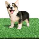 23.5 x 19.5 inches Artificial Grass Turf for Dogs, Fake Grass Potty Training Mat for Dogs, Puppy Turf Pee Pad on Indoor and Outdoor