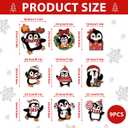 Christmas Penguin Tree Topper 9Pcs Ornament Tree Decorations for Xmas Tree Top Decoration Indoor Outdoor Home Decor Holiday Party