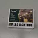 Facon 12V DC PIR Motion Sensor Switch, Use with Strip Lights, LED Lights, Incandescent and Halogen Bulbs(White)