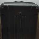 Travelers Club Chicago Hardside Expandable Spinner Luggage, Black, 20" Carry-On