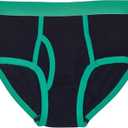Trimfit Boys' 100% Cotton Tagless Briefs, Size Medium