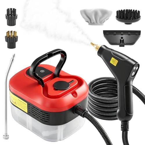 Saker Handheld Steam Cleaner for Home,6-Level Adjustable Steamer for Cleaning,Portable Steam Cleaner,Steamer for Cleaning with 1200ML Water Tank,Suitable for Kitchen,Bathroom,Living Room
