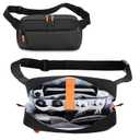 PGmoon Carrying Case Compatible with Backbone One Mobile Gaming Controller 1st Gen / 2nd Gen, Portable Soft Carry Bag with Multiple Pockets for More Accessories