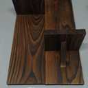 2Pcs Vintage Wall Sconces Candle Holder, Wooden Vintage Hanging Candlestick Holder, Handmade Hanging Wall Sconces for Bedroom, Dining Room, Bathroom, Living Room, Kitchen, Door