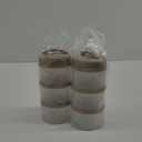 Termichy Stackable Formula Dispenser Portable Milk Powder Container, 2 Pack, Warm Grey