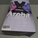 Adjustable Weighted Vest for Women & Men, 4-10lb/11-20lb/20-32lb Vest with 6 Ironsand Weights for Strength Training and Home Workout, Weight Vest with Reflective Strip for Running, Walking (Blue)