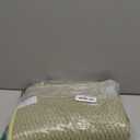 Bathroom Rugs Non Slip Washable, Super Absorbent Thin Bath Mat Small Quick Dry Low Pile Bathroom Rug, Yellow 16"x24"
