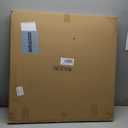 Cuspin Large Wall Clock 30 Inch Modern Farmhouse Wall Clock Battery Operated for Living Room Decor, Walnut Wood Dial with Black Metal Frame, Silent Non Ticking Clocks for Kitchen, Office, Bedroom