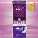 Poise Incontinence Overnight Pads, Ultimate Absorbency, Long, 90 Count