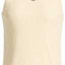 Anne Klein Women's Sleeveless Sequin Double-V Tank Top Asphalt