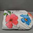 Floral Blanket Ultra Soft Butterfly Flowers Throw Blankets Wildflower Leaves Flannel Fleece Throw Watercolor Warm Cozy Fuzzy Plus Gift Cabin Blanket for Bed Sofa, 50" X 60" (Orange Butterlfy)