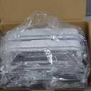 Delamu 2-Tier Multi-Purpose Bathroom Under Sink Organizers and Storage, Stackable Kitchen Pantry Organization, Pull Out Medicine Cabinet Organizer with Movable Dividers, White, 2 Pack