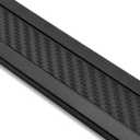 runmade Universal Car Truck Pickup 8PCs Black Rear Bumper Guard Side Anti-Scratch Protector Trim Rubber Strips