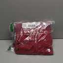 GraduationMall Matte Graduation Gown Cap Tassel Set 2021 for High School and Bachelor Maroon 39(4'6"-4'8")