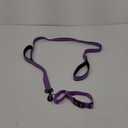 FunTags Reflective Martingale Collar for Dogs, Quick Release Buckle, 5FT Double Handle Dog Leash Padded, Dog Collar and Leash Set, Adjustable for Medium Dogs (Purple, M)