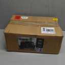 Teivio 32-piece Plastic Kitchen Wheat Straw Square Dinnerware Sets,Service for 8, Unbreakable Dinner Plates, Salad Plates, Snack Bowls, Mugs,Dishwasher Safe,Camping Dishes,Black