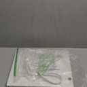 Recessed Desk Outlet, US Standard 125V 12A 2 USB Ports Recessed Power Strip for Home Appliance (White)