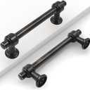 10 Pack 3.75"(96mm) Oil Rubbed Bronze Cabinet Pulls Kitchen Cabinet Handles Cabinet Hardware Drawer Pulls for Cupboard CK0081