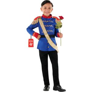 Morph Prince Costume For Boys Prince Charming Costume Boys Prince Costume Kids Prince Costume Royal Prince Costume 3-4, Blue