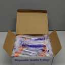 U-100 1ml Syringe with Needle, 31G 1/4" 6mm 1cc Syringes, Disposable Individual Package, Pack of 100