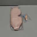 MZOO Luxury Sleep Eye Mask for Side Sleeper Men Women, Zero Eye Pressure 3D Sleeping Mask, Light Blocking Patented Design Night Blindfold, Soft Eye Shade Cover for Travel, Pink