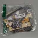 6 Pcs Happy New Year Wooden Decorations Rustic Wood Happy New Year Table Sign Black Gold 2026 Farmhouse Table Centerpiece for Office Desk Home Kitchen Shelves Tray Decor