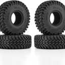 INJORA 63 * 22mm 1.0" MAVERIX M/T Tires for TRX4M SCX24 1/18 1/24 RC Crawlers Upgrade(T1025)